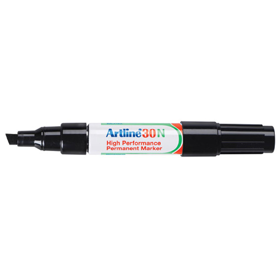 Artline 30 permanent marker zwart (2 - 5 mm schuin) 0630203 238920 - 1