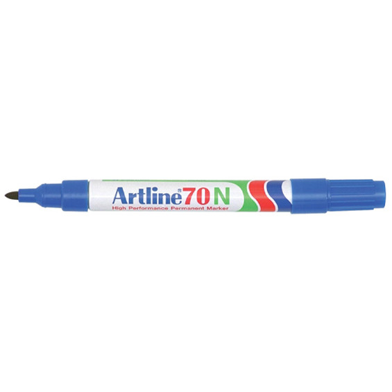 Artline 70 permanent marker blauw (1,5 - 3 mm rond) EK-70BLUE 238784 - 1