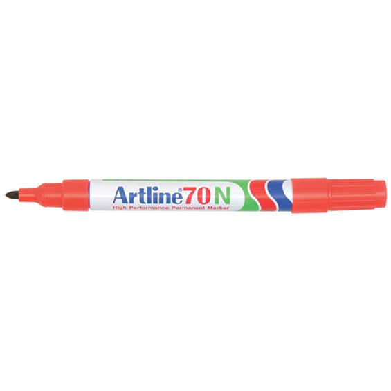 Artline 70 permanent marker rood (1,5 - 3 mm rond) EK-70RED 238767 - 1