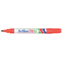 Artline 70 permanent marker rood (1,5 - 3 mm rond) EK-70RED 238767