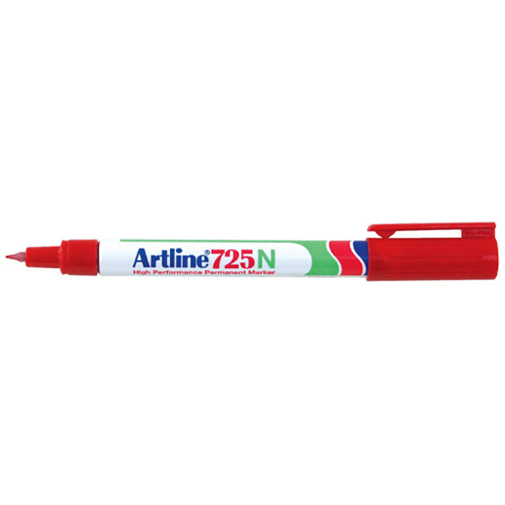 Artline 725 permanent marker rood (0,4 mm rond)  238914 - 1
