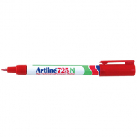 Artline 725 permanent marker rood (0,4 mm rond)  238914