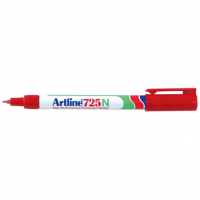 Artline 725 permanent marker rood (0,4 mm rond)  238914
