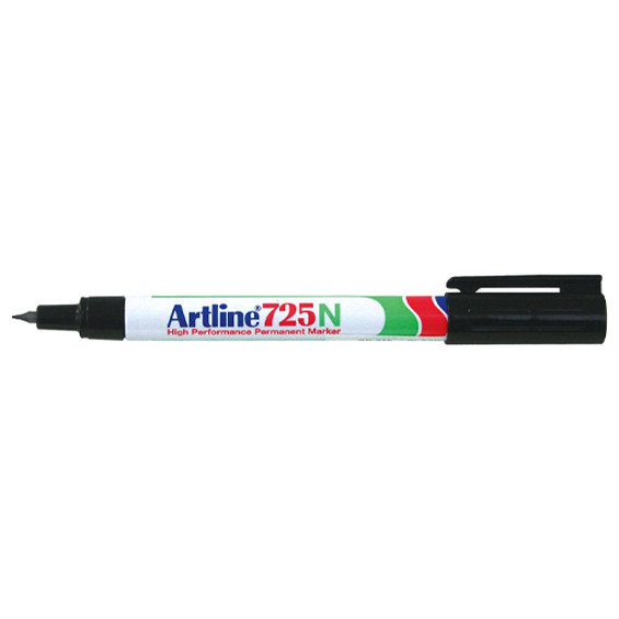 Artline 725 permanent marker zwart (0,4 mm rond) EK-725BLACK 238782 - 1