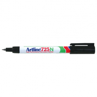 Artline 725 permanent marker zwart (0,4 mm rond) EK-725BLACK 238782