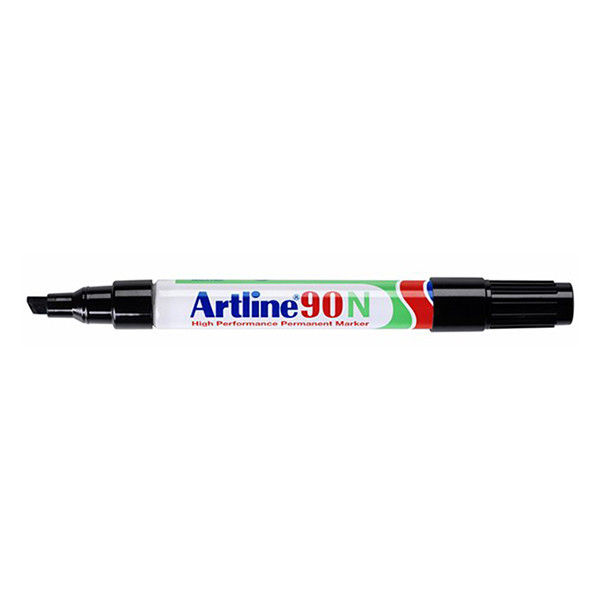 Artline 90 permanent marker (2 - 5 mm schuin) - zwart 009002 009002B4 238435 - 1