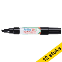Aanbieding: 12x Artline 30 permanent marker zwart (2 - 5 mm schuin) 238909