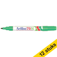 Aanbieding: 12x Artline 70 permanent marker groen (1,5 - 3 mm rond) 238913