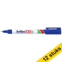 Aanbieding: 12x Artline 725 permanent marker blauw (0,4 mm rond) 238917