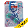 Aanbieding: 12x At Home Clean toiletblok Power Rings Pure Lavender (40 gram) SAT00061 - 1