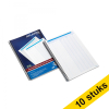 Aanbieding: 10x Atlanta doorschrijfkasboek met vier geldkolommen (2 x 50 vellen) 203107 - 1