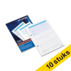 Aanbieding: 10x Atlanta werk/materiaalbon A5 met carbon (2 x 50 vellen) 203129 - 1
