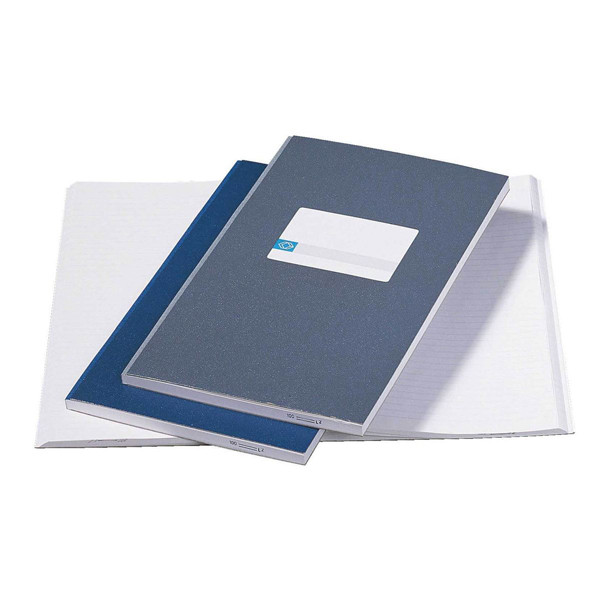 Atlanta notitieboek  210 x 165 mm gelijnd 80 vellen blauw 2101224600 203072 - 1