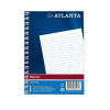 Atlanta notitieboek A6 gelijnd met spiraal (50 vellen)