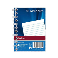 Atlanta notitieboek A7 gelijnd met spiraal (50 vellen) 2206026000 203047