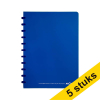 Aanbieding: 5 x Atoma Trendy geruit schrift A4 donkerblauw 72 vellen (4 x 8 mm) 405318 - 1