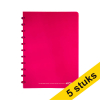 Aanbieding: 5 x Atoma Trendy geruit schrift A4 roze 72 vellen (4 x 8 mm) 405321 - 1