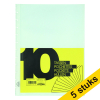 Aanbieding: 5 x Atoma geperforeerd hoesje transparant A4 11-gaats met T- vorm 80 micron (10 stuks) 405364 - 1