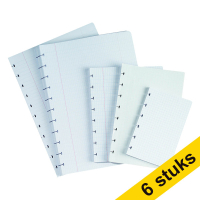 Aanbieding: 6 x Atoma geperforeerd papier A4 gelijnd 120 vellen (11 gaten in T-vorm)