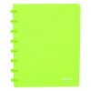 Atoma Trendy gelijnd schrift A5 transparant groen 72 vellen