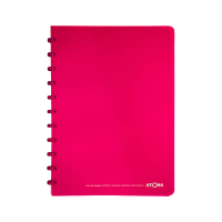 Atoma Trendy geruit schrift A4 roze 72 vellen (4 x 8 mm) 405248
