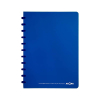 Atoma Trendy geruit schrift A4 transparant blauw 72 vellen (4 x 8 mm)