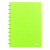 Atoma Trendy geruit schrift A4 transparant groen 72 vellen (5 mm)
