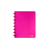 Atoma Trendy geruit schrift A5 roze 72 vellen (4 x 8 mm)