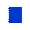 Atoma Trendy geruit schrift A5 transparant blauw 72 vellen (4 x 8 mm)