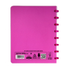 Atoma Trendy geruit schrift A5 transparant paars 72 vellen (5 mm) 405228 - 2