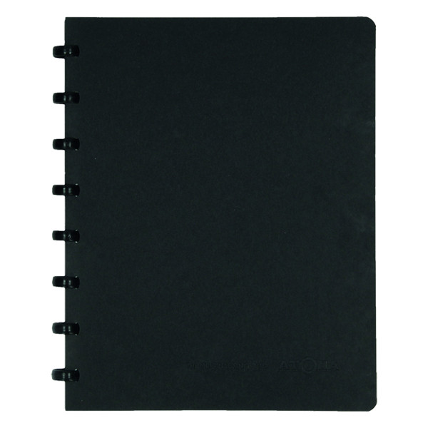 Atoma meeting book A5 gelijnd zwart 63 vellen 42008 405251 - 1