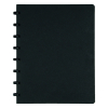 Atoma meeting book A5 gelijnd zwart 63 vellen