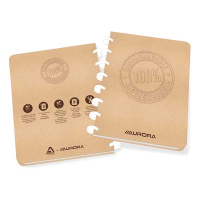 Aurora Adoc Bio gelijnd schrift A5 bruin 72 vellen 3011.150 330033