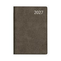 Aurora Classic7 Luna weekagenda 2027 zwart (1 week per 2 pagina) 4-talig 440149
