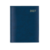 Aurora Largo de Luxe Florence dagagenda met uurindeling 2027 blauw (1 dag per pagina) 6-talig 440135 - 1