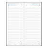 Aurora Longo Balacron dagagenda met kwartierindeling 2026 zwart (1 dag per pagina) 6-talig 330146 - 2