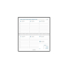 Aurora Novoplan Perl Luna weekagenda met uurindeling 2027 bordeaux (1 week per 2 pagina's) 6-talig 440155 - 2