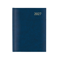 Aurora Plan-A-Week Florence weekagenda met kwartierindeling 2027 blauw (1 week per 2 pagina's) 7-talig 440131