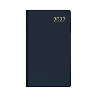 Aurora Timeplan Seta weekagenda 2027 blauw (1 week per pagina) 4-talig 440167
