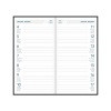 Aurora Timeplan Seta weekagenda 2027 bordeaux (1 week per pagina) 4-talig 440168 - 2