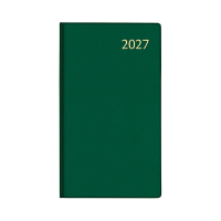 Aurora Timeplan Seta weekagenda 2027 groen (1 week per pagina) 4-talig 440169