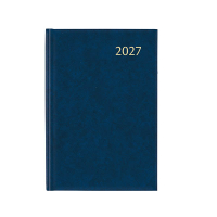 Aurora Universe Florence weekagenda met uurindeling 2027 blauw (1 week per 2 pagina's) 6-talig 440142