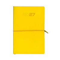 Aurora Universe Tesoro weekagenda met uurindeling 2027 geel (1 week per 2 pagina's) 6-talig 440126
