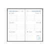 Aurora Visuplan Seta weekagenda met uurindeling 2027 groen (1 week per 2 pagina's) 6-talig 440123 - 2