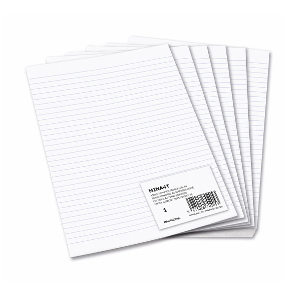 Aurora accountantspapier A4 gelijnd 80 g/m² (480 vellen) MINA4T 330046 - 1