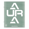 Aurora geruit schrift 165 x 210 mm groen 36 vellen (5 mm)