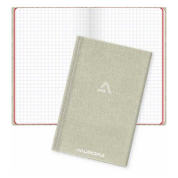 Aurora notitieboek 105 x 165 mm geruit 96 vellen grijs (5 mm) 966GQ5 330062
