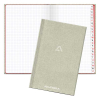 Aurora notitieboek met A-Z tabs 145 x 220 mm geruit 96 vellen grijs (5 mm)