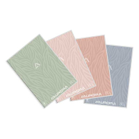 Aurora spiraalblok A4 gelijnd 80 g/m² 60 vellen assortiment (10 stuks) 2960DT 330044