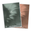 Aurora spiraalblok A4 gelijnd 90 g/m² 50 vellen assortiment (10 stuks) 330042 - 1